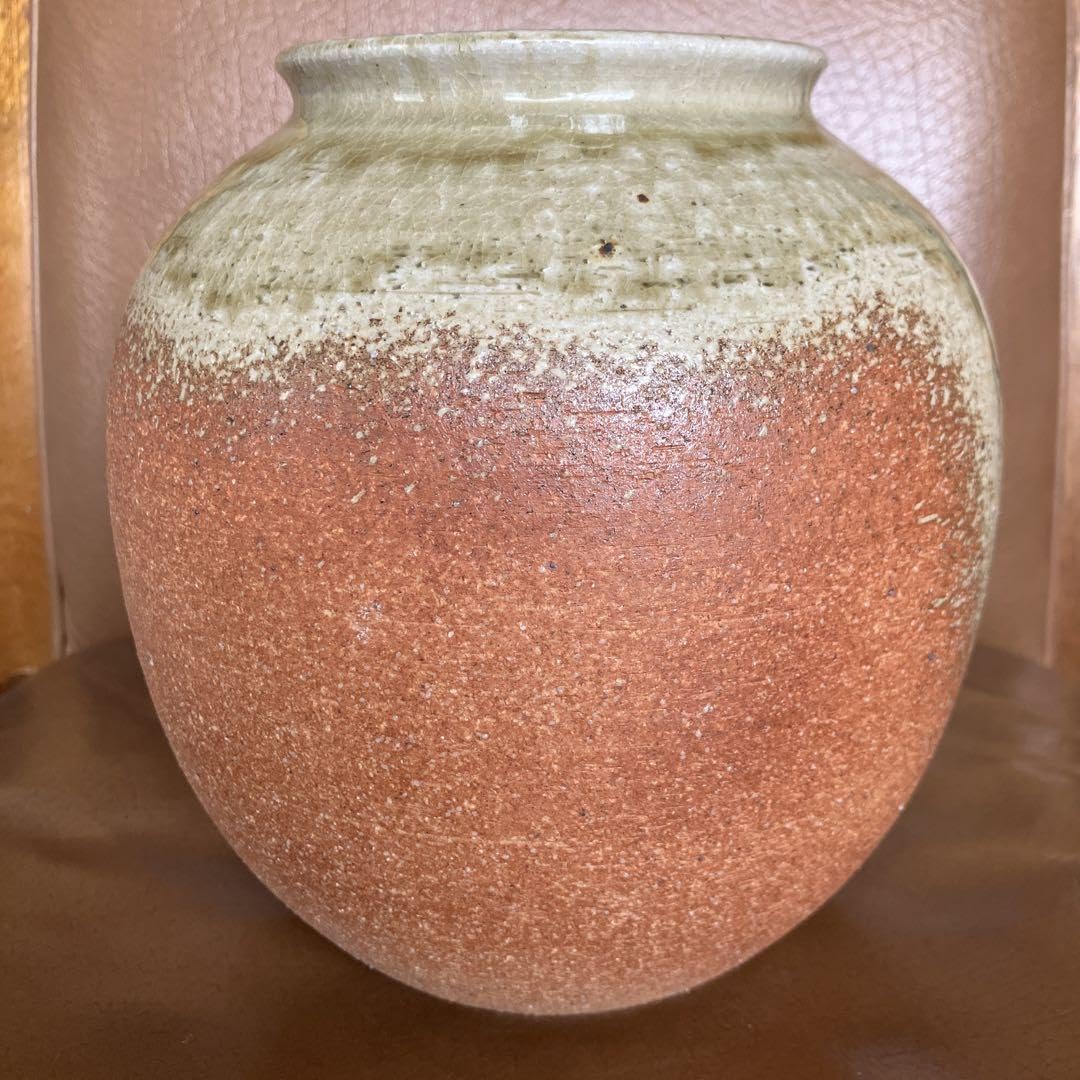Amazon.co.jp: 火色草花花入 花瓶 和風 茶色 ブラウン系 壺型 Amazon.co.jp: 火色草花花入 花瓶 和風 茶色 ブラウン系 壺型