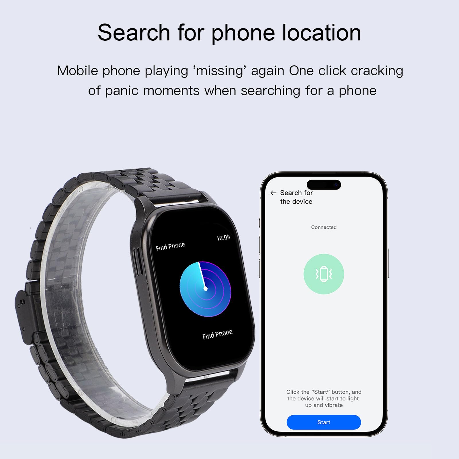 Montre Fitness Sport Etanche Bluetooth Appel Tracker Homme Femme 2.04