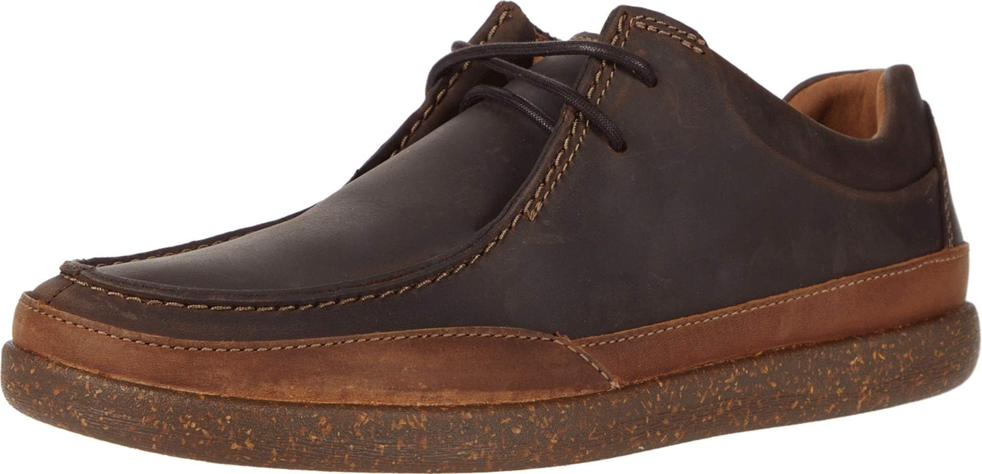 Clarks Un Lisbon Walk Brown Oily Leather 9 D (M)