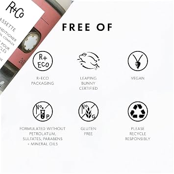 R+Co Cassette Curl Defining Conditioner Superseed Oil Complex for Lightweight Curl Definition & Frizz Control Adds Shine & Moisture for Natural, Bouncy Curls Sulfate-Free & Vegan 8.5 oz