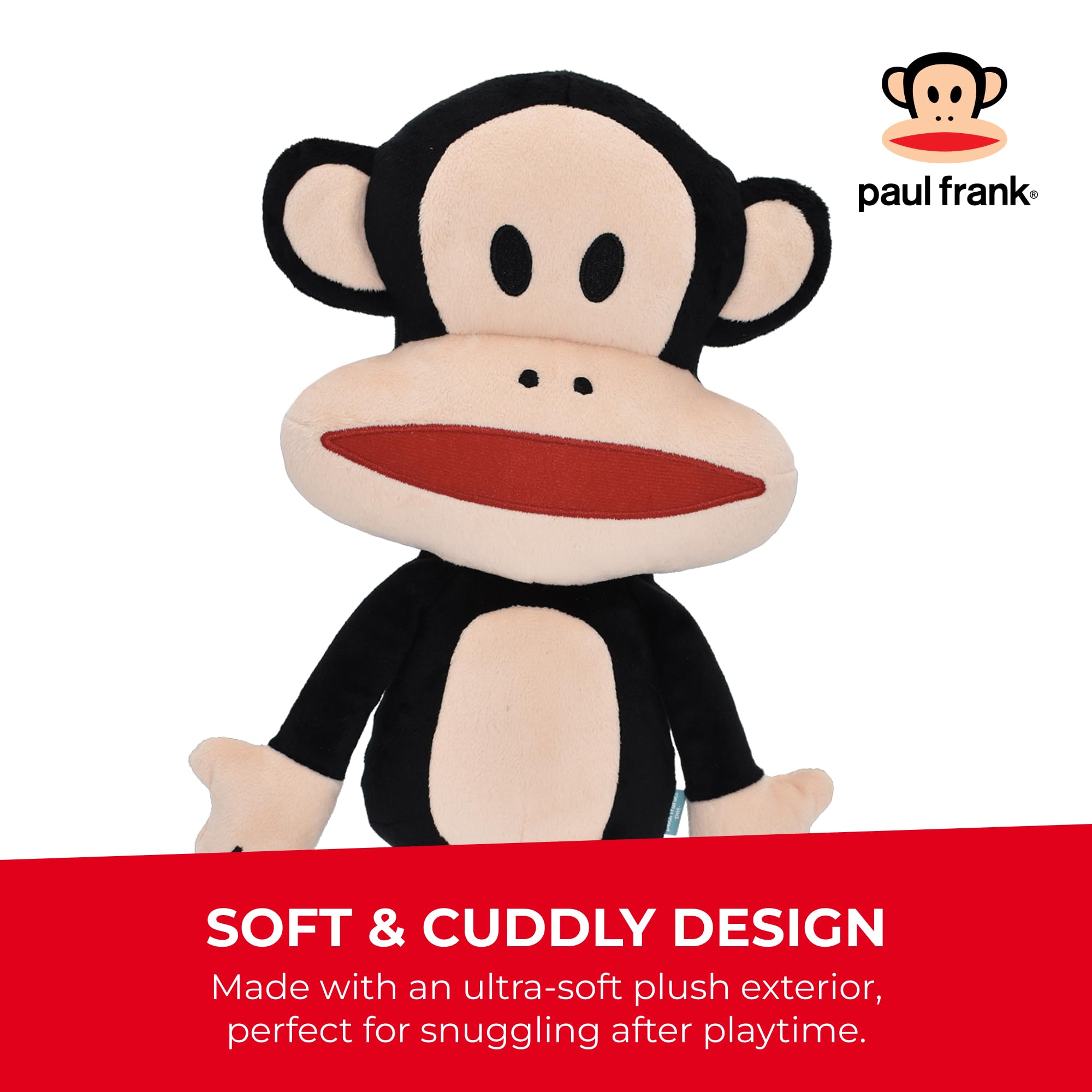 Amazon.com : Multipet Paul Frank's Julius The Monkey Dog Plush Toy