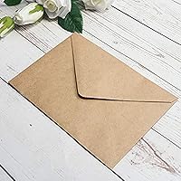Vista 5 de 25 sobres blancos perla A7 de 5,35 x 7,7 pulgadas, perfectos para bodas 5x7, tarjetas de invitación, invitación RSVP de cumpleaños