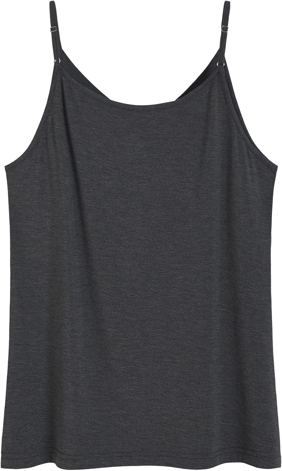 Latuza Women's Bamboo Viscose Cami Pajamas Top V Neck Camisole Tank Tops 2 Pack - Image 3