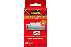 Scotch Thermal Laminating Pouches - Your Essential Solution for Protecting Important Documents