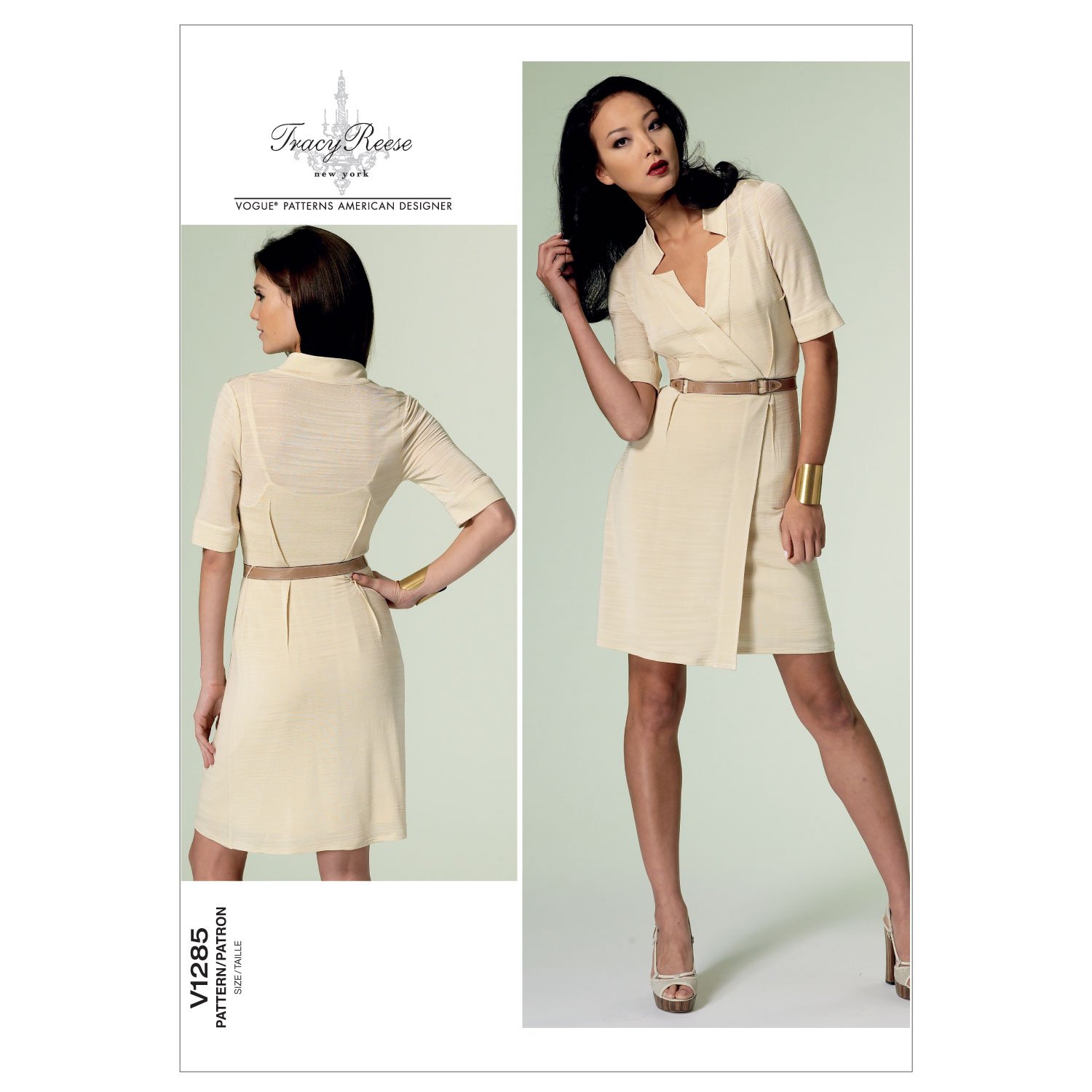 Robe Jeune Femme Vogue Patterns modèle B5 patron couture robe d'été élégante