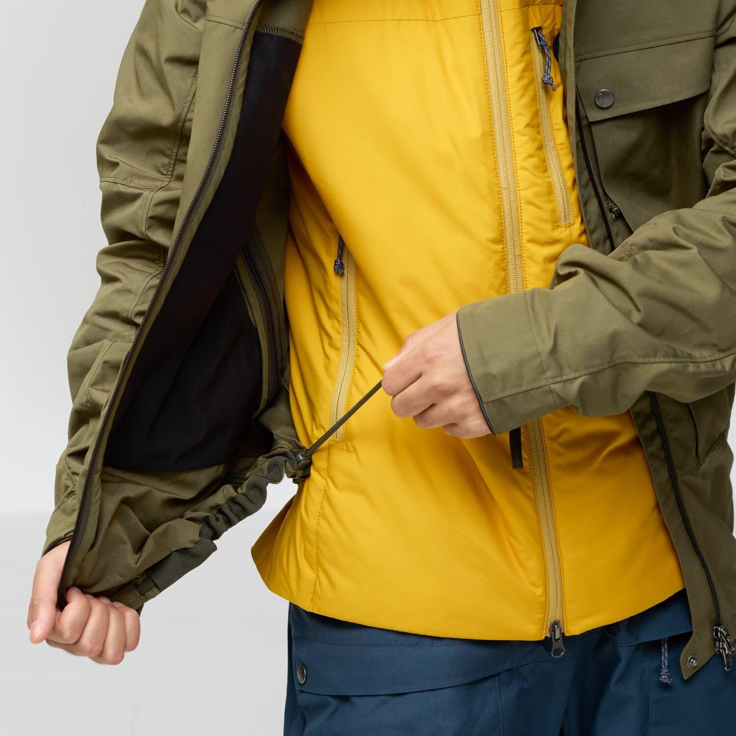 Fjällräven Męska kurtka Bergtagen G-1000 M, Laurel Green, XL, zielony (Laurel Green), XL