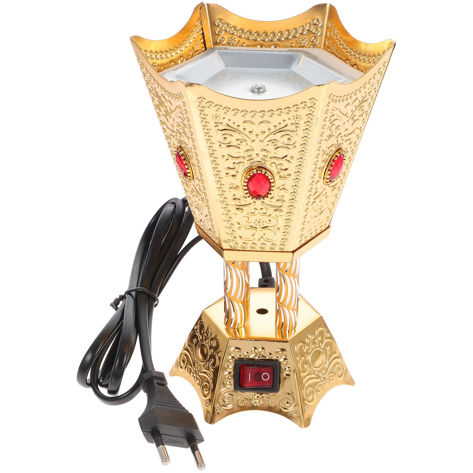 Brûleur d'encens électrique Alipis en métal pour votre séance de yoga
