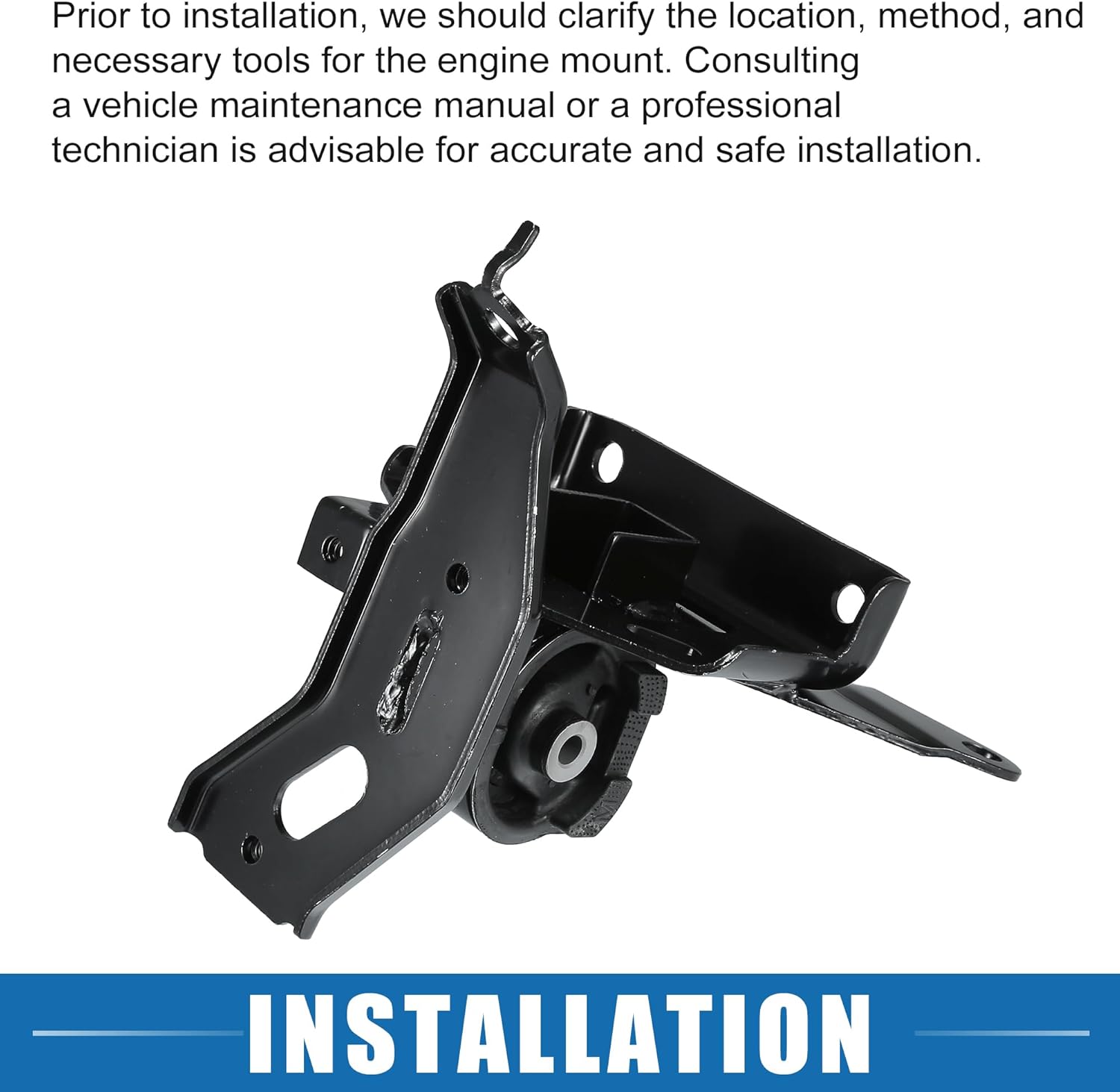 Engine Motor Mount No.123720M090 Front Transmission Mount for Toyota Yaris 1.3L 1.5L 1999-2005 Iron