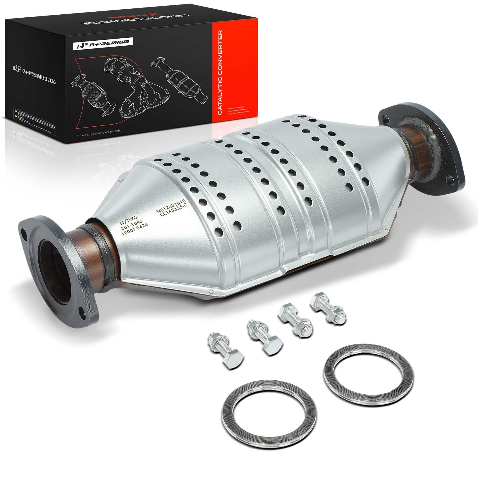 TOYOTA95Tacoma 純正 グレー Amazon.com: A-Premium Catalytic Converter Kit Direct-Fit