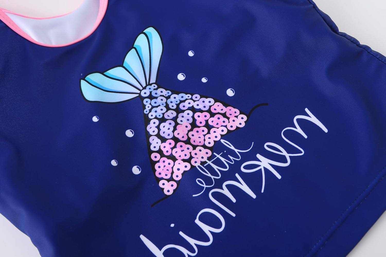 Akokvlar Girls Two Piece Bathing Suit Swimsuit Tankini Swimwear with Boyshort - Image 4