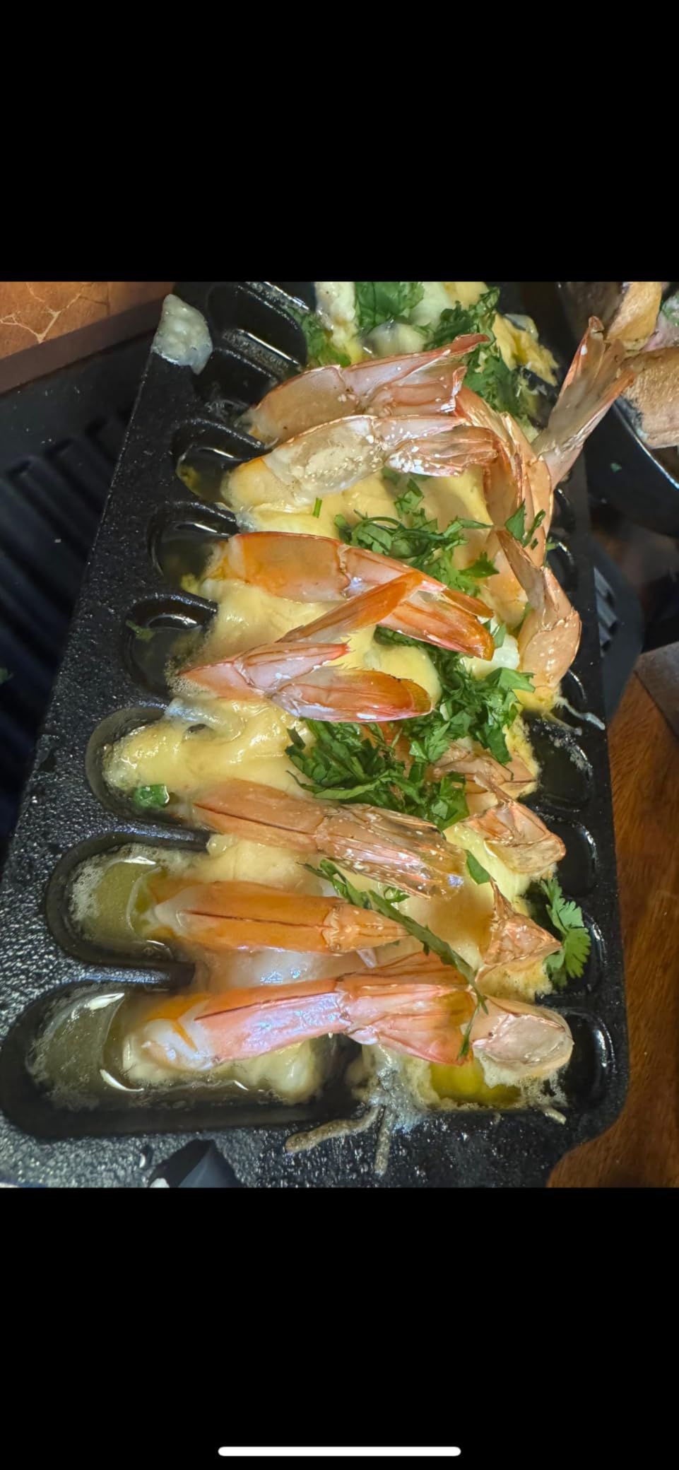 Customer photo of the Shrimp Grill Pan