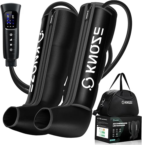 Appareil de Massage des Jambes par Compression d'air avec KNQZE