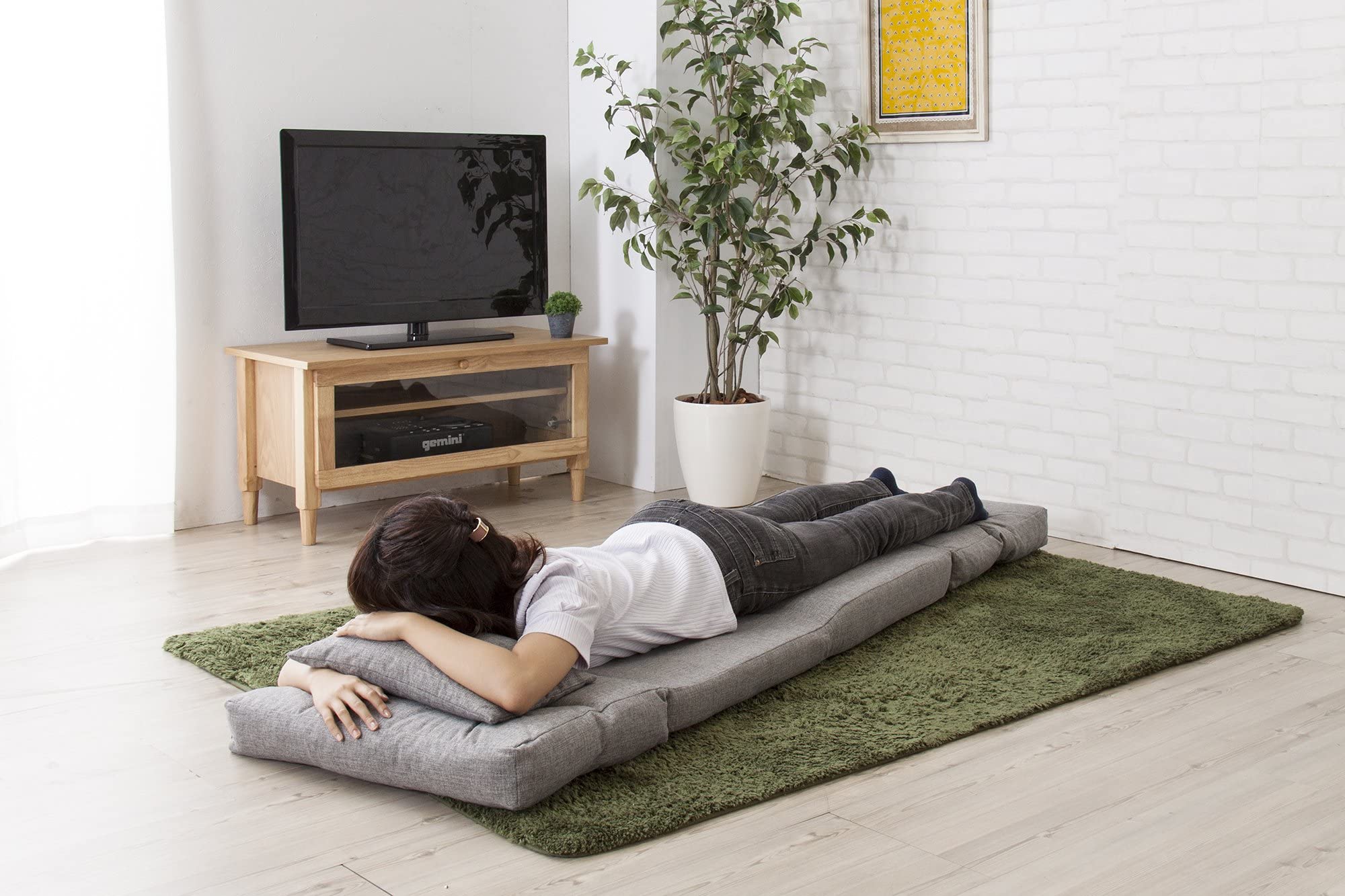 Amazon｜3WAYソファベッド シングル ベージュ LSS-29BE｜ソファ