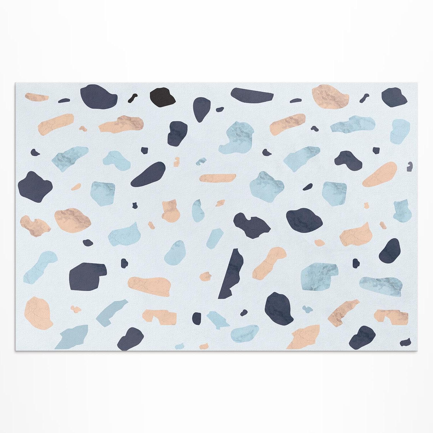 Tapis de sol vinyle anti-décoloration pour rénover un sol de balcon abîmé 100x150