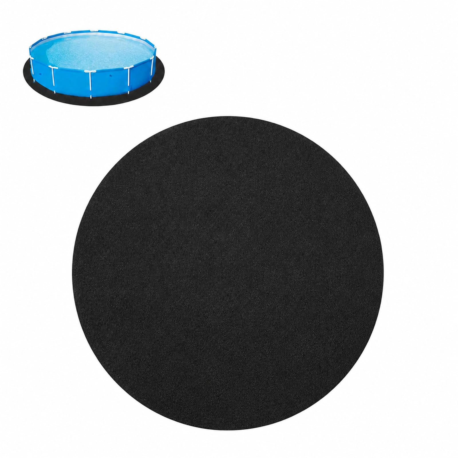 Alfombrilla De Suelo para Piscina,Base De Piscina Antideslizante | Impermeable Y Antipolvo,FáCil De Usar,Apto Para Su Uso En CéSped, Madera O Concreto En El JardíN