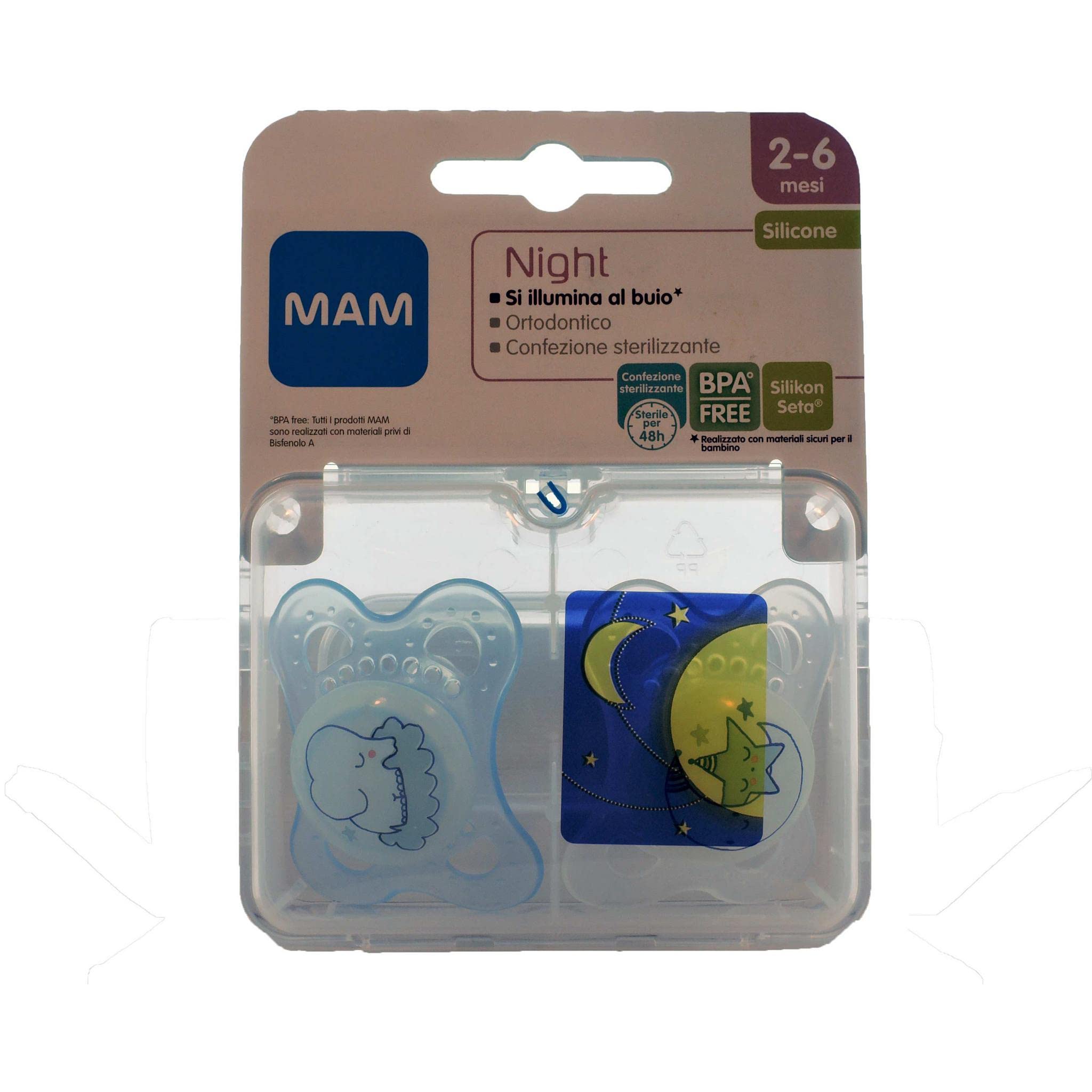 Mam 2-6 2 Succ Night Silikonse - 4