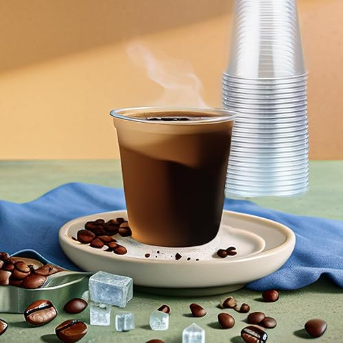 Miniatura 7 de Vasos Desechables sin Tallo 12oz Copas de Plástico Cristal Vasos Desechables para Bebidas Frías de Fiesta Copas de Vino para Reuniones Bodas