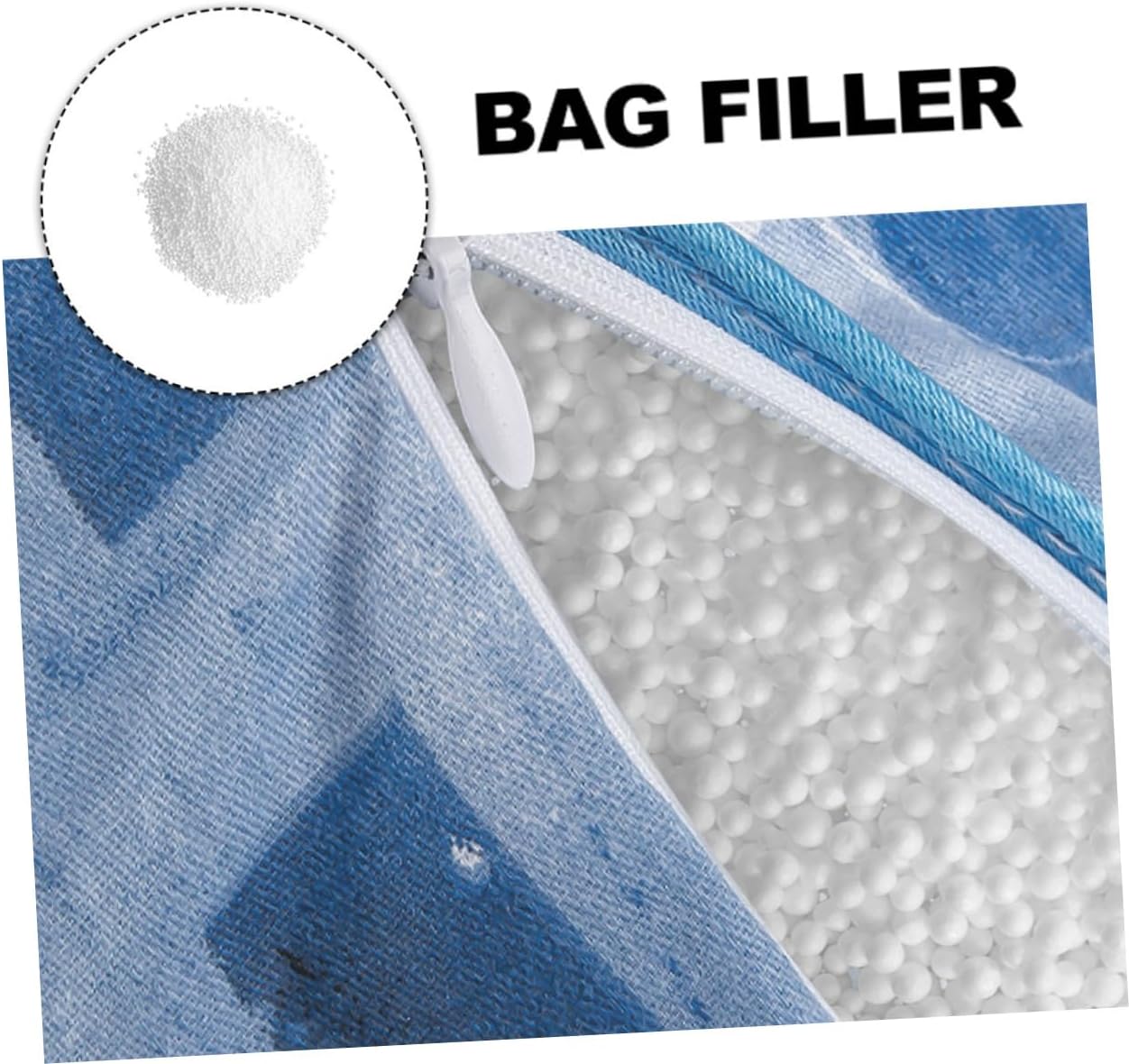 GLEAVI 1pack Shredded Filler for Bean Bags Cushions Pet Beds and Crafts Lightweight Particles for Creative Use and Decoration