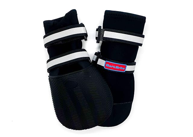 Bark Brite Todas Las Botas De Perro Protector De Neopreno Resistente A La Pata con Straps- Reflectante (XXL…