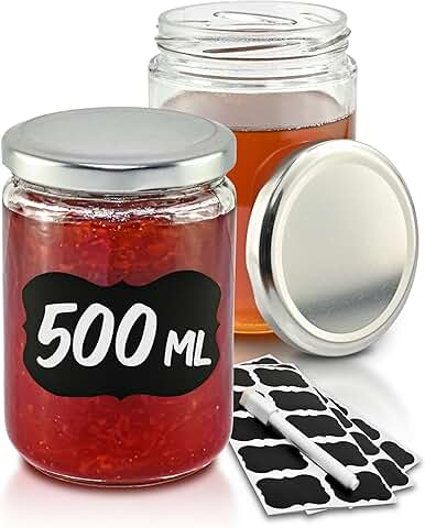Bocaux Pour Conserves Tescoma Della Casa - Lot De 6 X 200 Ml
