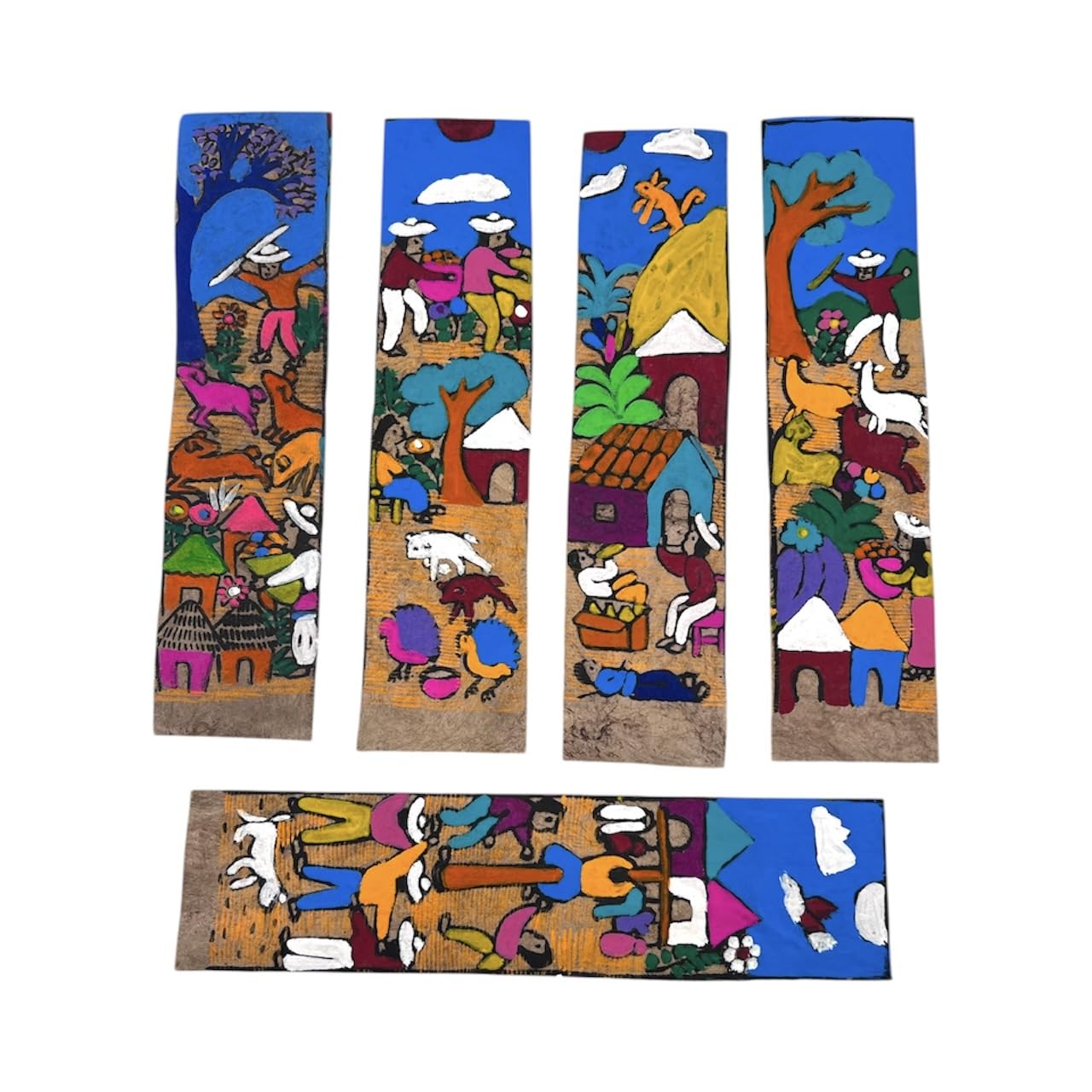 【SALE】LESQUE MHAK COLORPATTERN7.5”【KIDS】 Amazon.com : Jacq & Jürgen – Hand Painted Amate Paper Bookmarks