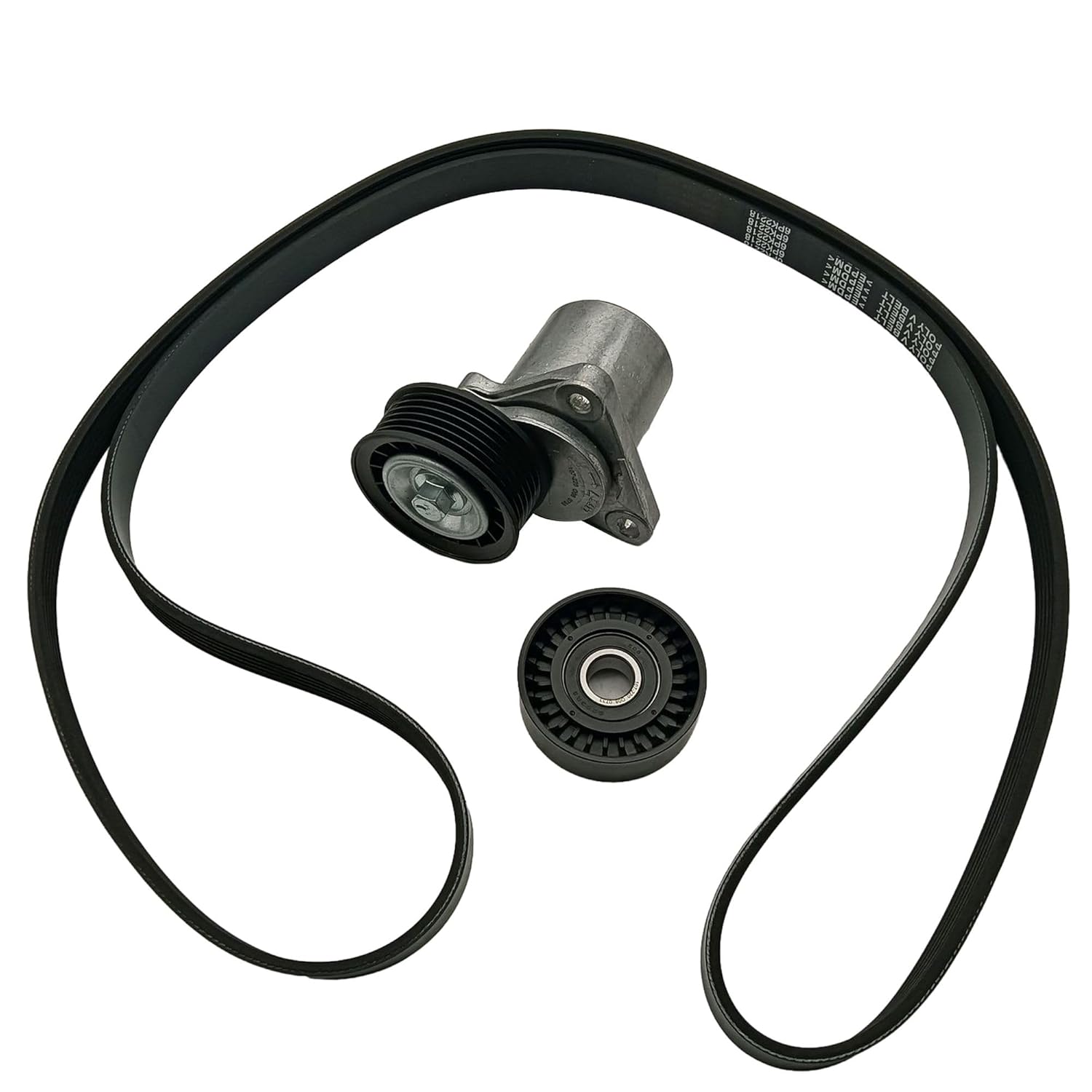Tom Drive Belt Tensioner Component Kit for Ford Focus 2007-2011 for Ford Transit Connect 2010-2013 90K38452 90K-38452 K060874 38018 38452