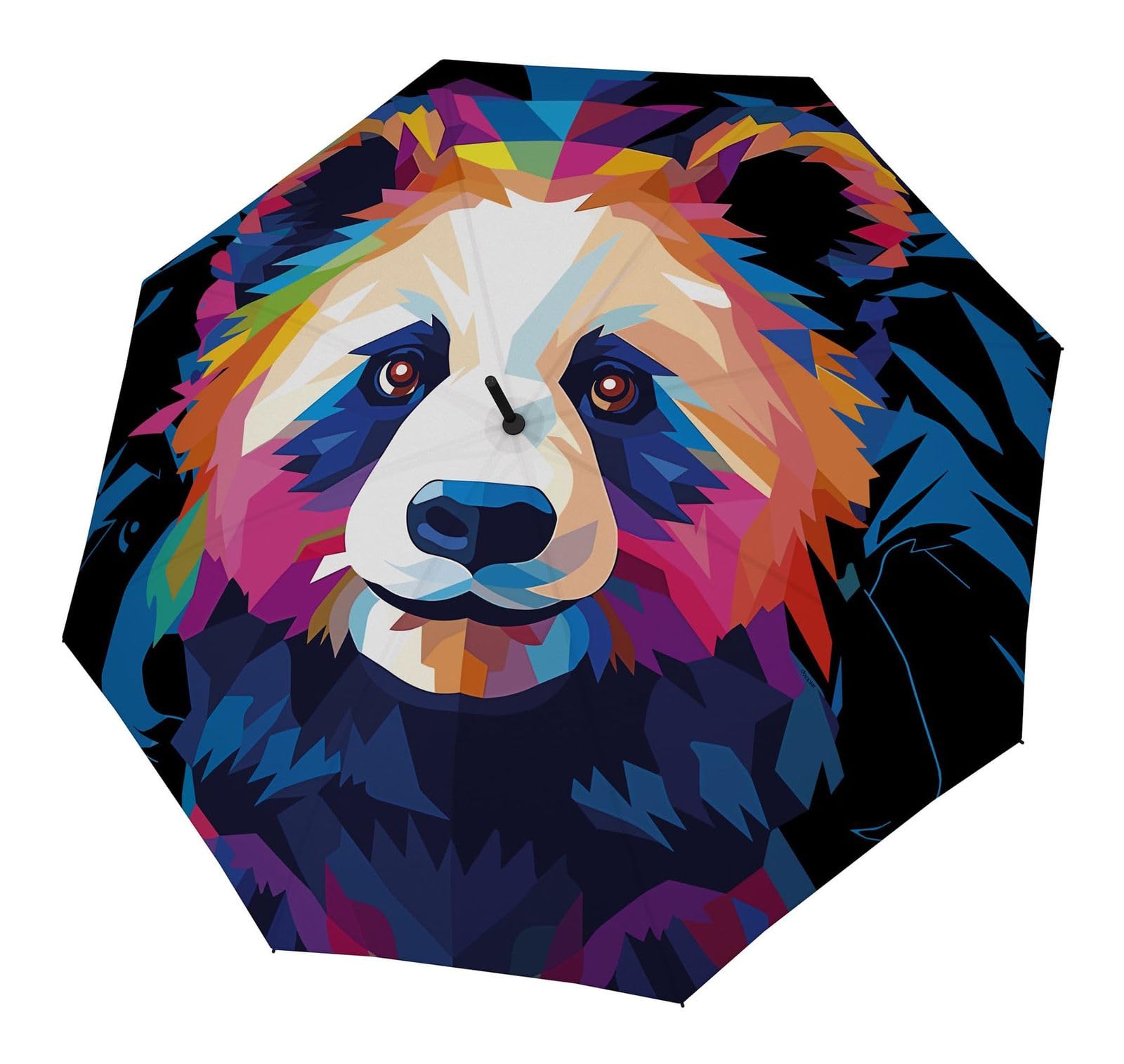 Doppler, Modern.Art Long AC Mighty Panda, Unisex, Erwachsene, Einheitsgröße