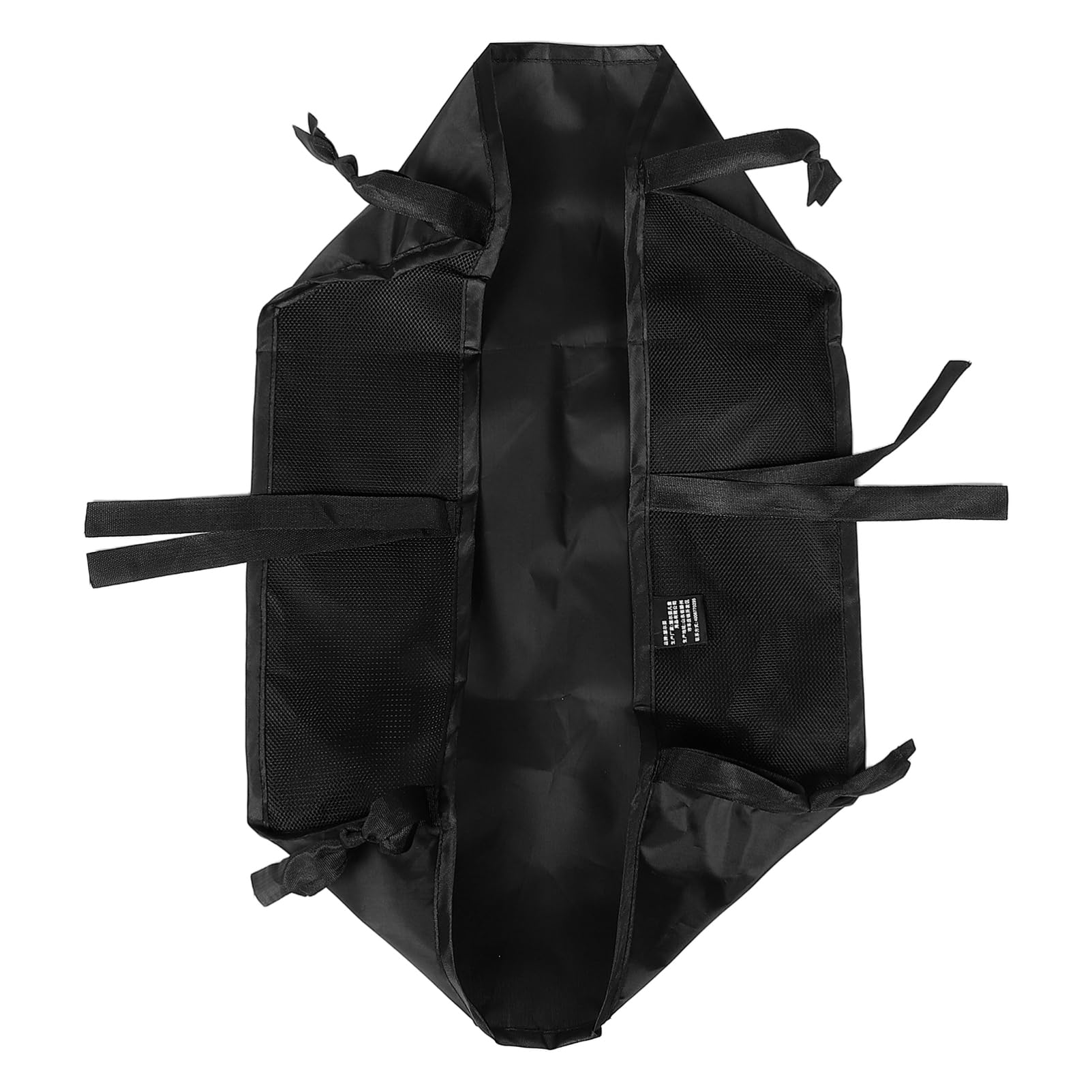 KOMBIUDA Stroller Storage Bag Organizer Fit Attachment for and Shopping Carts Easy Installation Bottom Basket for Grocery Items Durable Mesh Accessory