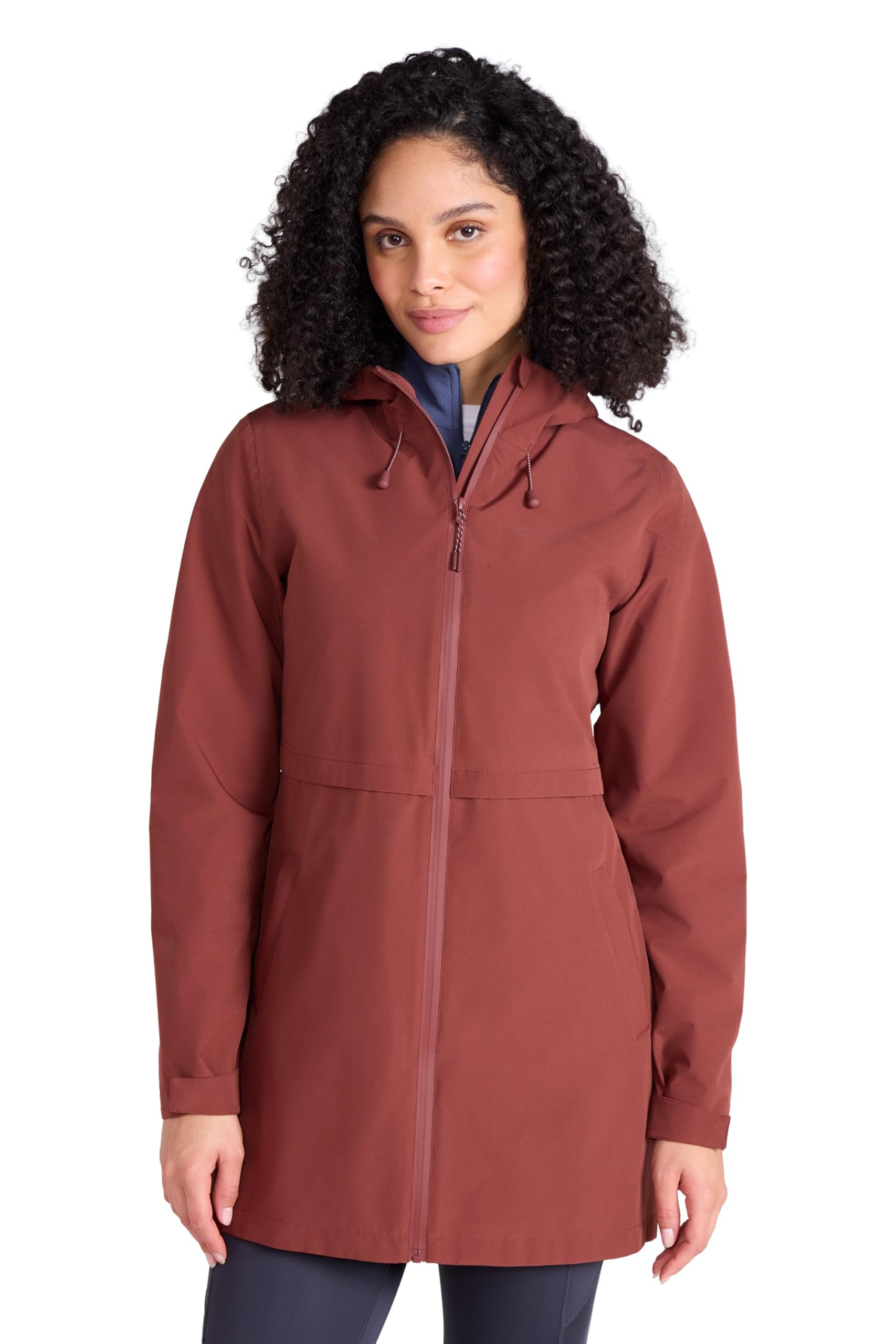Mountain Warehouse Women's Rust Hilltop Waterproof Jacket 8
