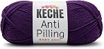 Doucement DailyKnit DK Fils, 100% Acrylique Anti-Pilling pour tricoter au crochet, Poids léger #3 (3.52 oz / 274 Yds) 3 Échevins - Citron