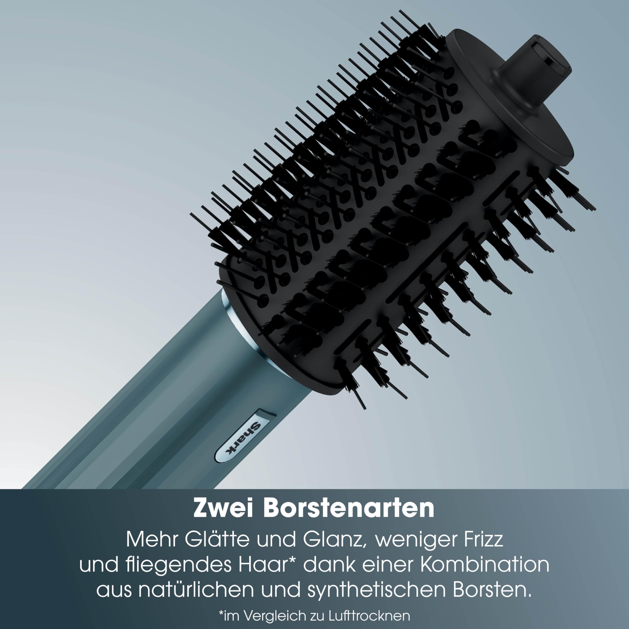 Shark FlexStyle Limited Edition Teal 5-in-1 Haarstyler & -trockner | Geschenk Set, Lockenaufsätze, Finishing Aufsatz, Ovalbürste, Konzentrator, Haarklammer, Aufbewahrungstasche, HD456TLEU