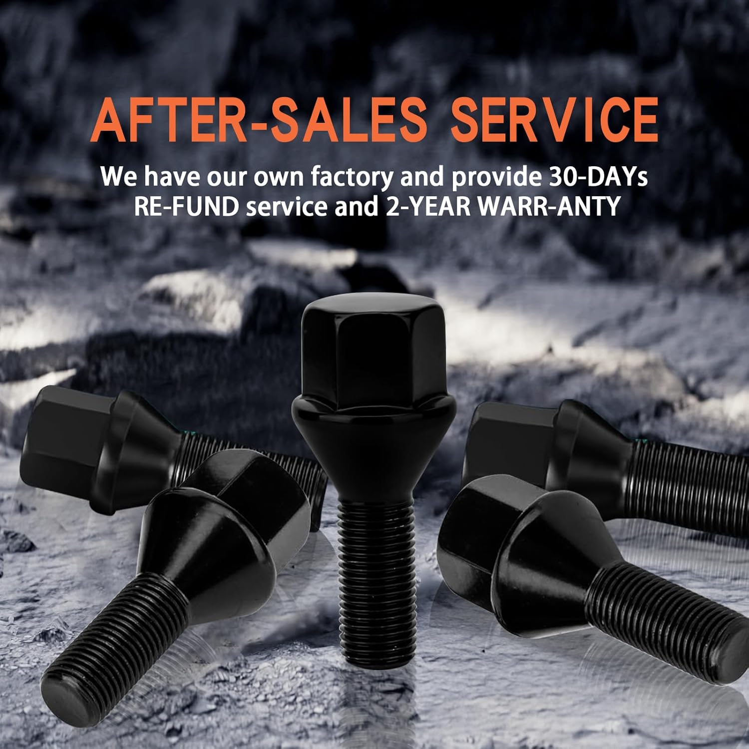 20pcs Wheel Lug Bolts M12x1.25 for 2014-2022 Jeep Cherokee, Upgrade 19mm Hex Length 28mm, Replace# 611-005 Compatible with Dodge Dart, Compass, Renegade, Chrysler (Black)