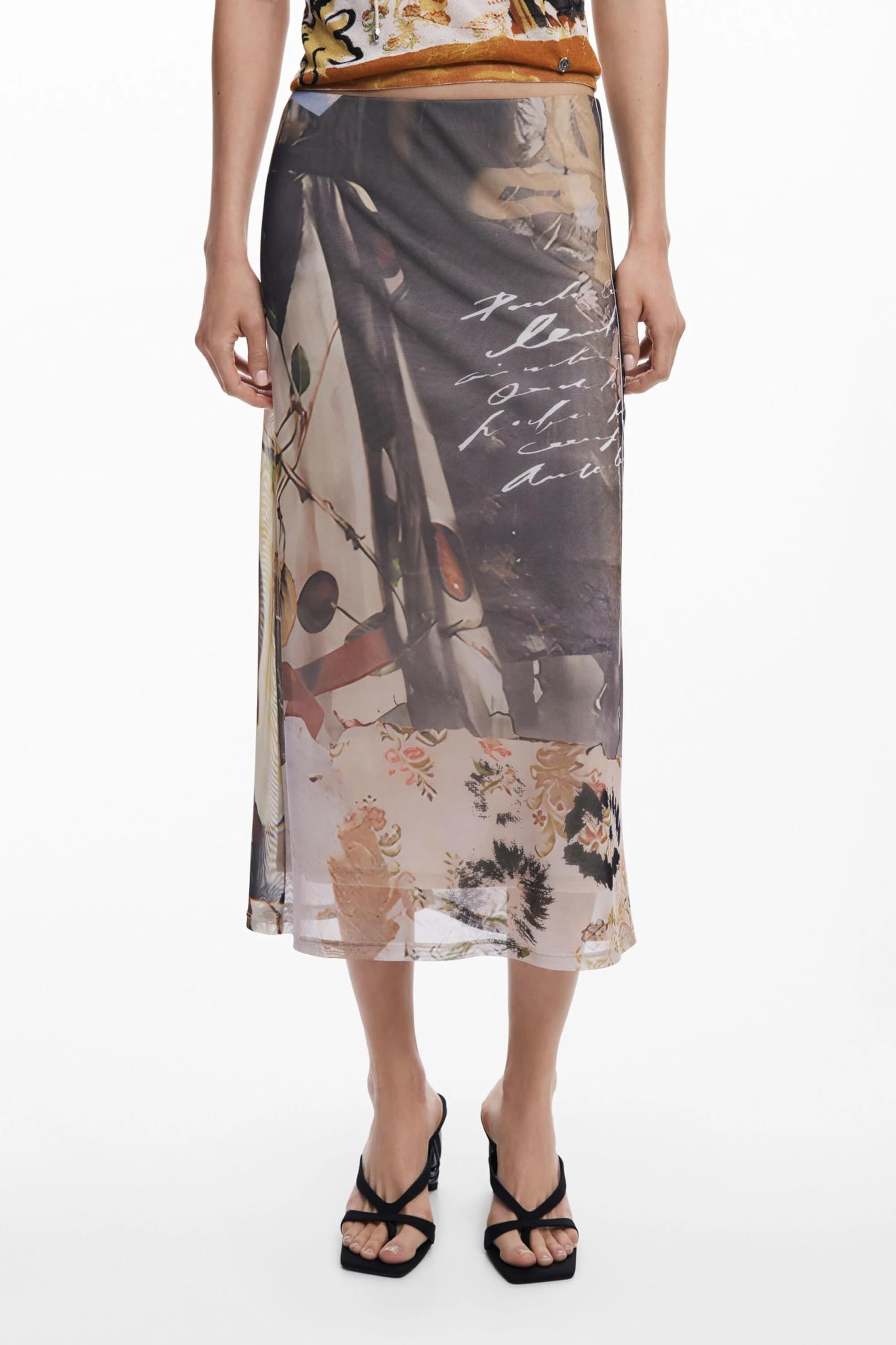 Desigual 25wwfk05 Skirt Donna