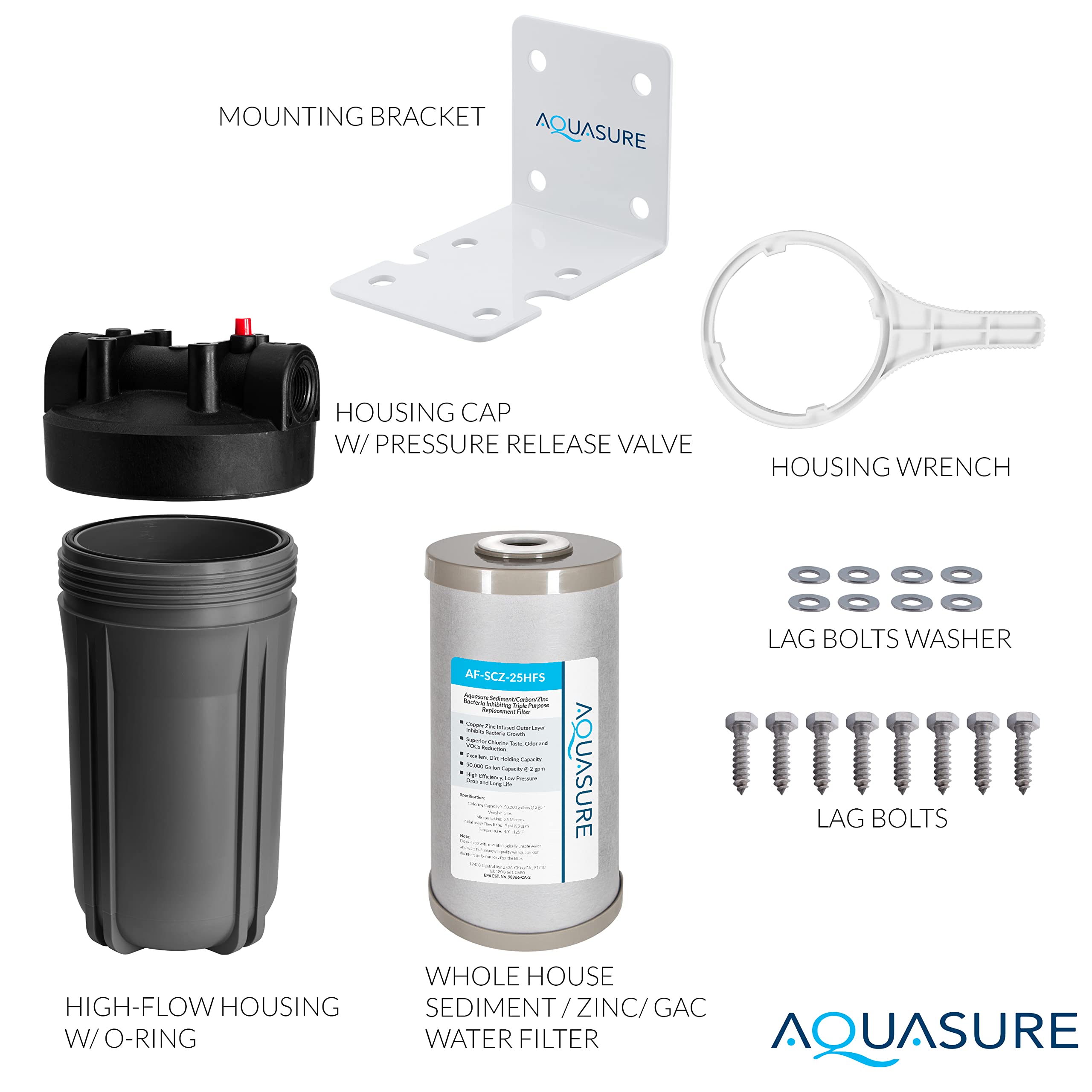 Aquasure Fortitude V2 Series Triple Purpose Sediment