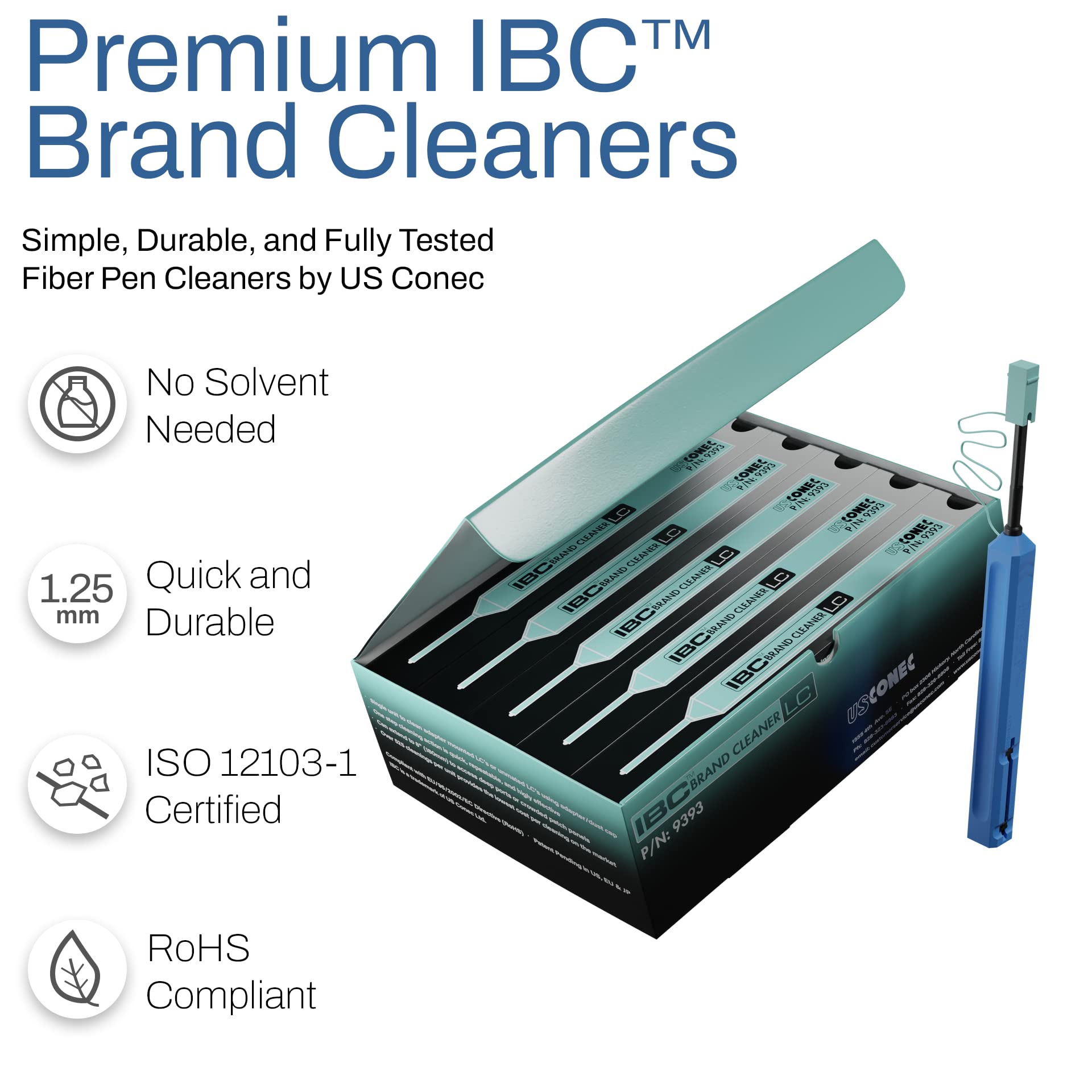 US Conec 7104 IBC Brand Cleaner MPO II - Buy US Conec 7104 IBC Brand