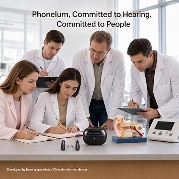 Luma Pro OTC Hearing Aids for Seniors Adults, Bluetooth 5.4 Rechargeable, Smart App Custom Fitting & AI Noise Reduction for Calls & Streaming