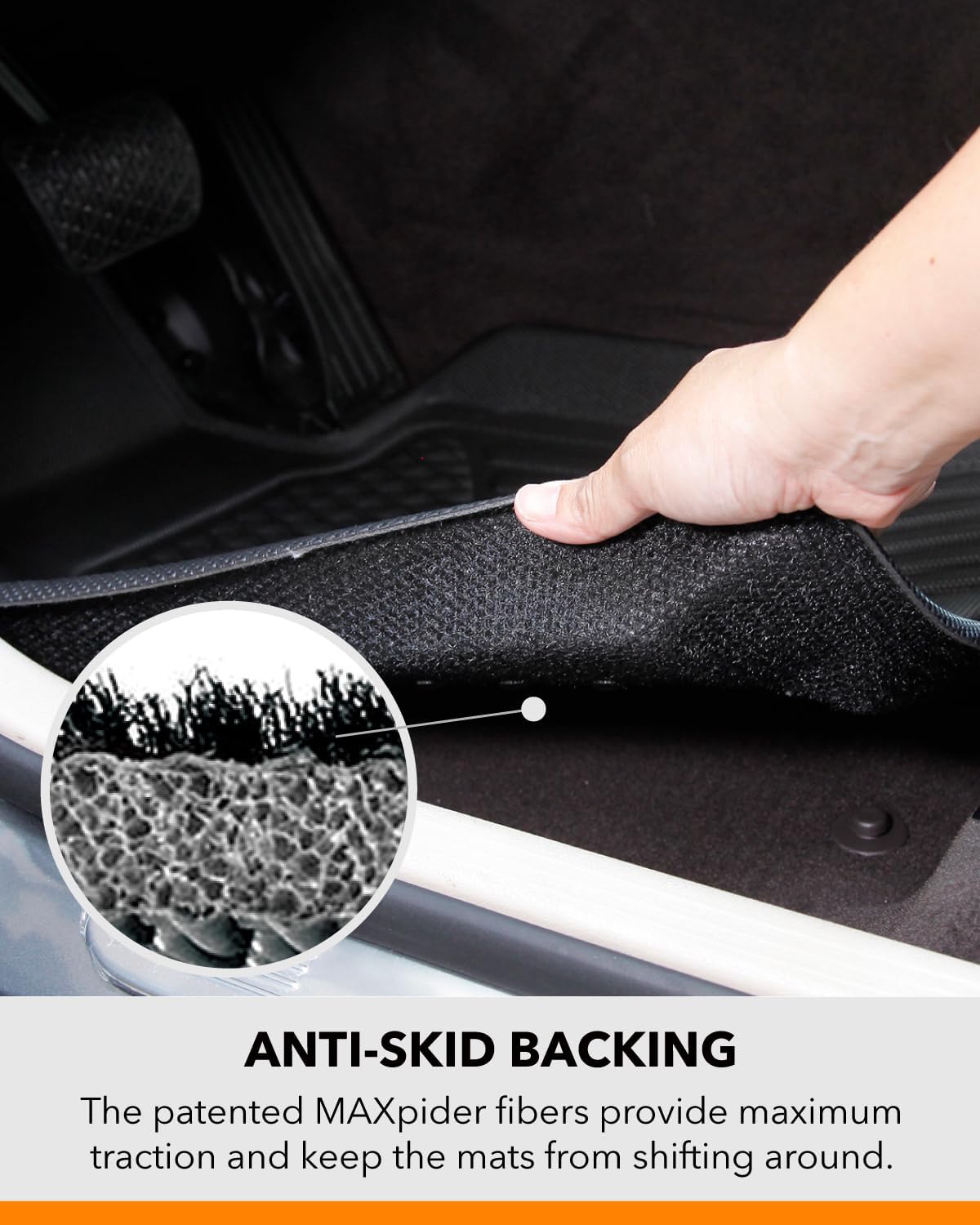 3D MAXpider Custom Fit Maxtrac Floor Mat (Black) Compatible with BMW X5 (G05) 5-seat 2019-2026 - Full Set