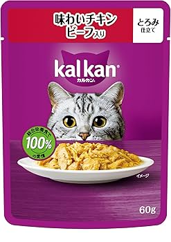 Amazon.co.jp: カルカン パウチ 1歳から 60g×12袋 味わいチキン