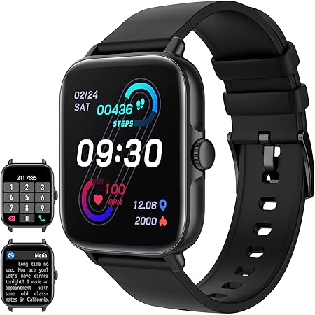 Smart Watch with Text and Calls, 1.7
