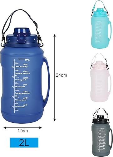 Miniatura 2 de Artemisa3 - Botella de agua plegable de 2 litros - Botella de agua de viaje Botella de agua plegable Botellas de agua plegables para viajes Botella