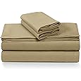 Tribeca Living Standard German Flannel Pillowcases, Set of 2, 200-GSM Heavyweight Cotton, Mid Blue
