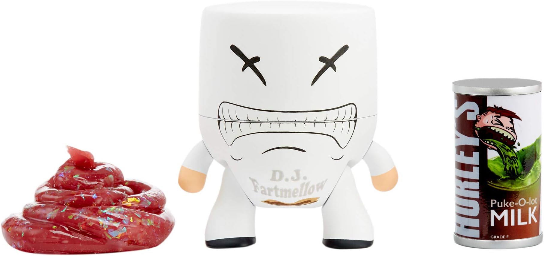 MGA Entertainment The Hangrees D.J. Fartmellow Collectible Parody Figure with Slime