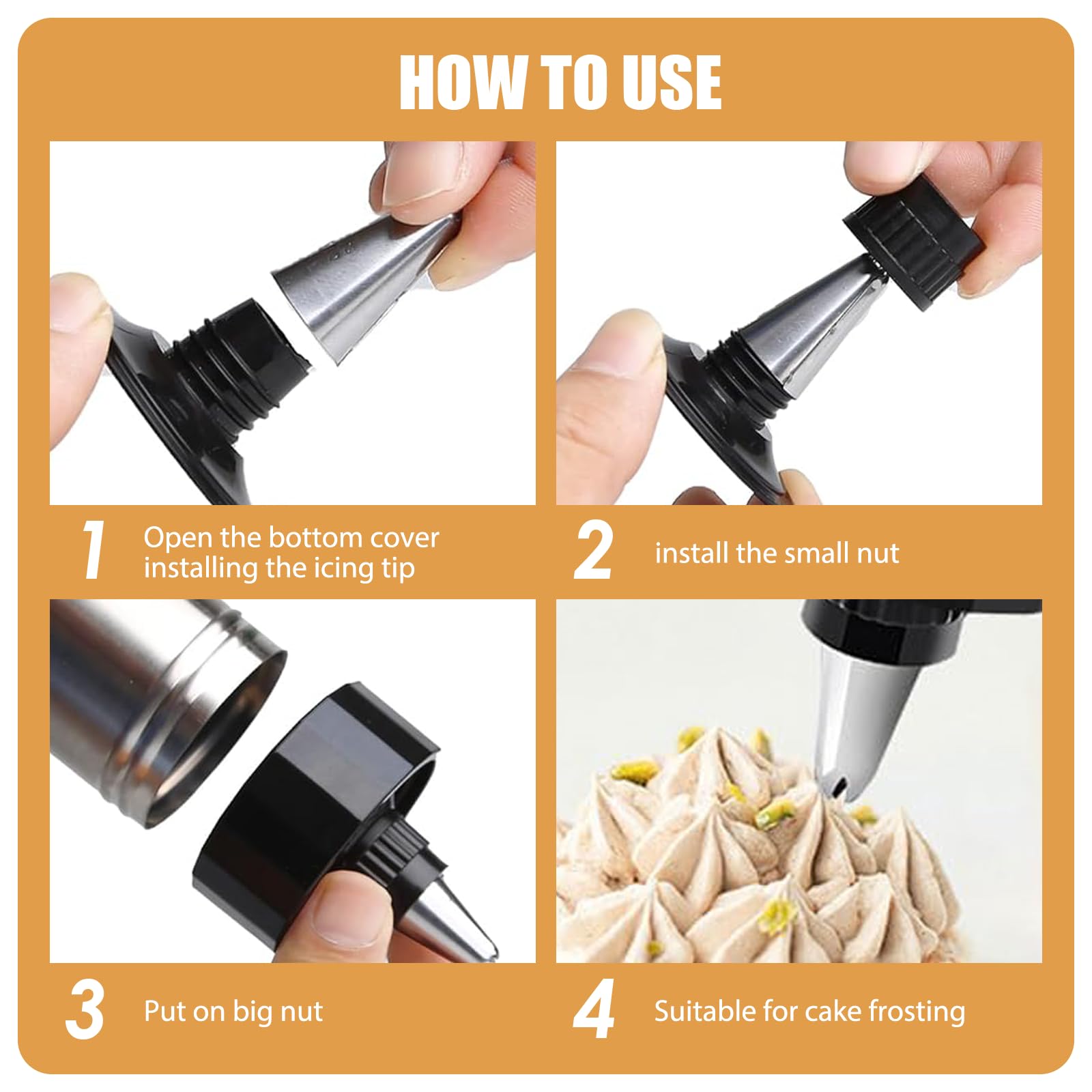 Pressa per Biscotti in Acciaio Inox, Biscotti Professionale Pistola Sparabiscotti con 16 Stencil e 8 Beccucci, Spara Biscotti per Frolla per Realizzare e Decorare Biscotti Fai da Te