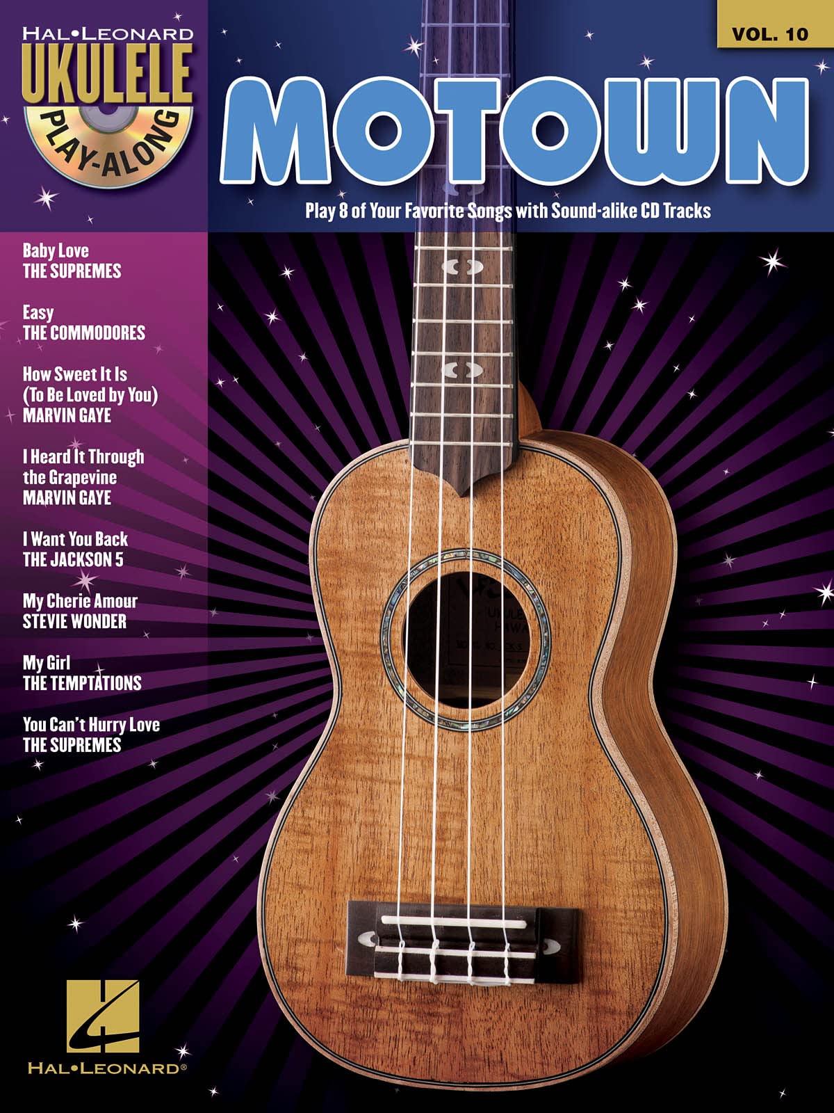 Motown. Ukulele Solo. Includes CD: Ukulele Play-Along Volume 10