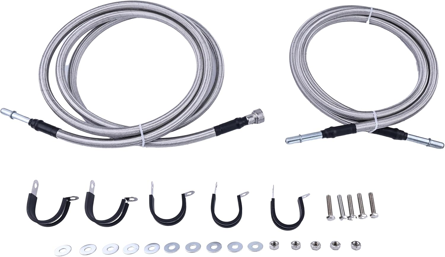 Stainless Fuel Lline kit 819-846 15237136 15946200 Compatible with Silverado 1500 Classic 2500 HD 3500 GMC Sierra 1500 2500 HD 3500 2004-2010