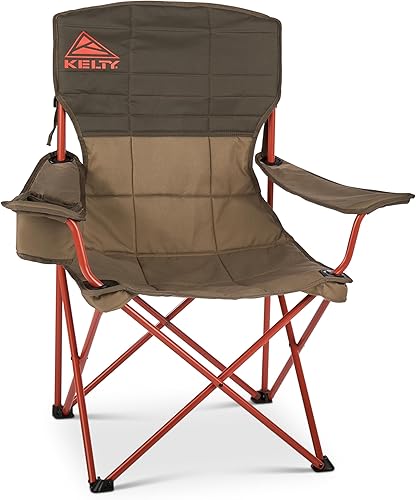 Kelty Silla de campamento esencial, asiento plegable para festivales, días de playa, portón trasero (cuerda elástica)