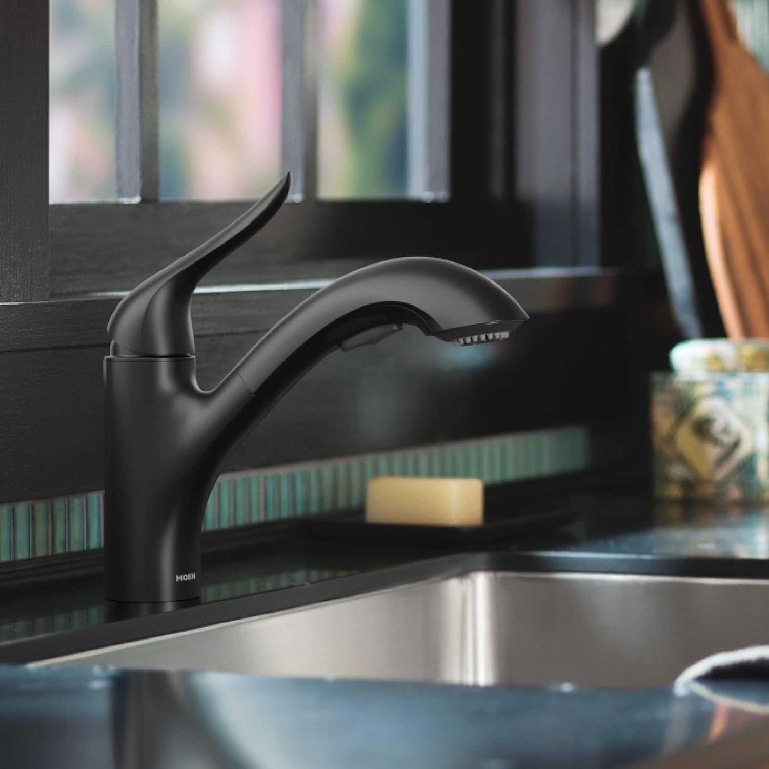 Koa One-Handle Pullout Kitchen Faucet