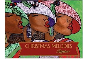 Shades of Color Christmas Melodies African American Christmas Cards
