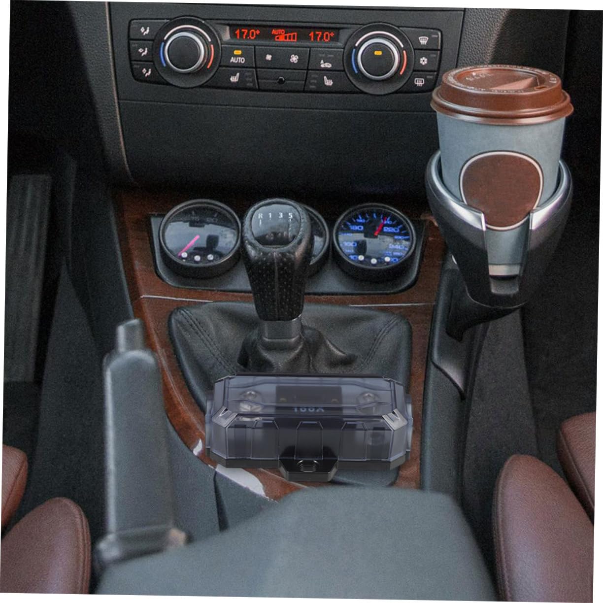 2 pezzi Portafusibili Anl Auto in Lega di Zinco Resistente per Amplificatori e Subwoofer Protezione Sicura e Distribuzione Stabile Audio Veicolare