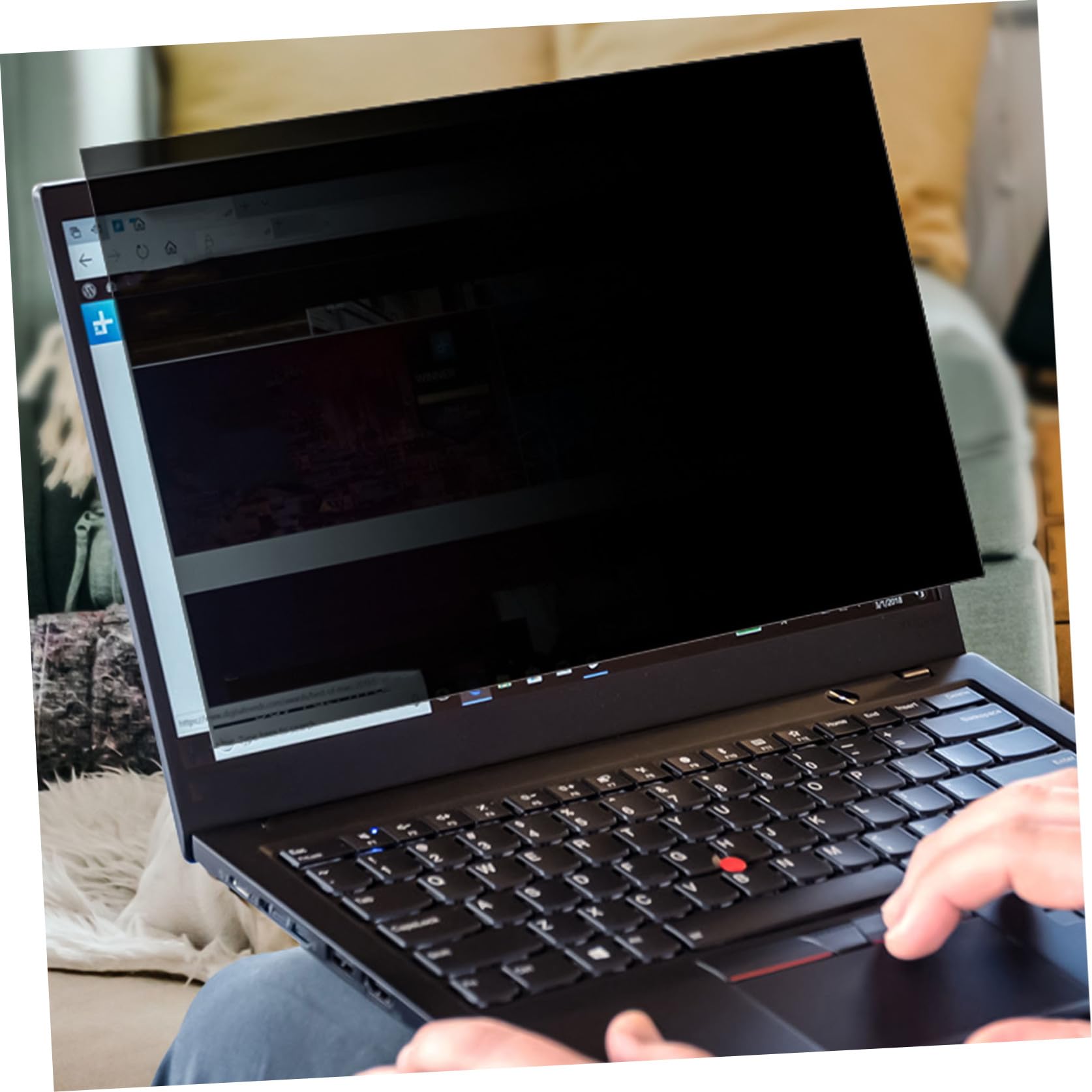 Tofficu Pellicola Protettiva per Privacy Laptop Pellicola Anti-Sguardo per Notebook Filtro Schermo Accessorio Computer